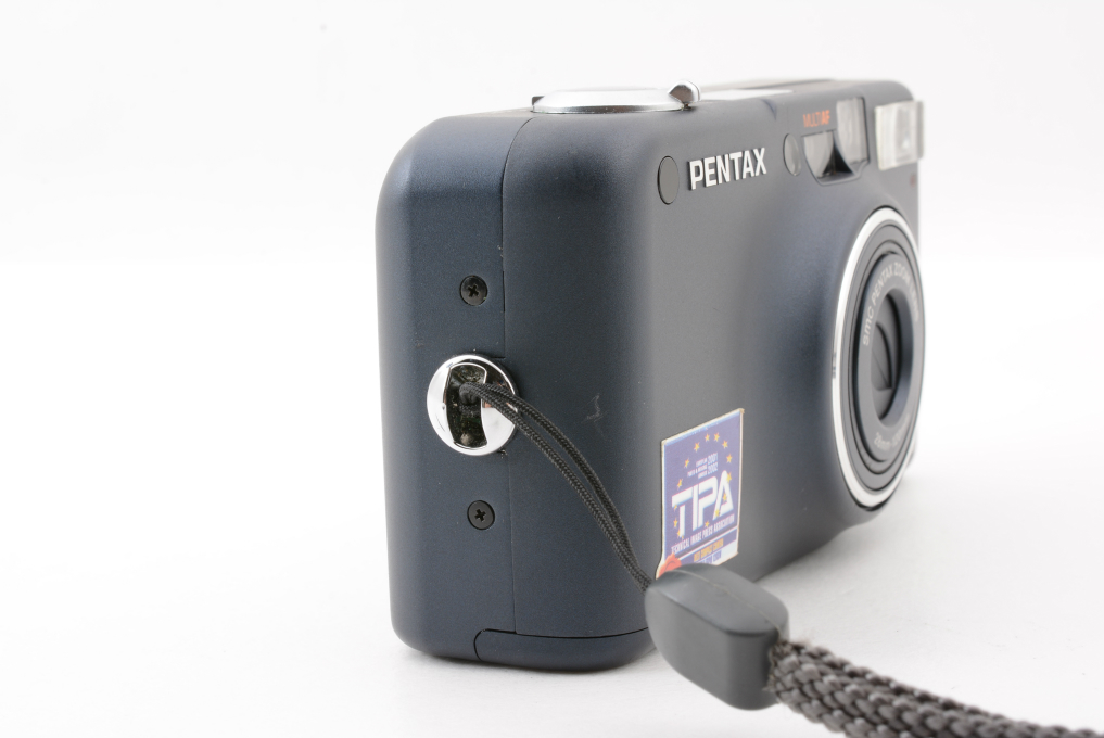 Mint+] Pentax ESPIO 120SW Indigo Blue Navy Point & Shoot