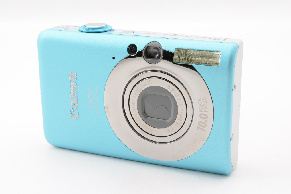 Mint+ in Box] Canon IXY DIGITAL 110 IS Blue Compact Digital