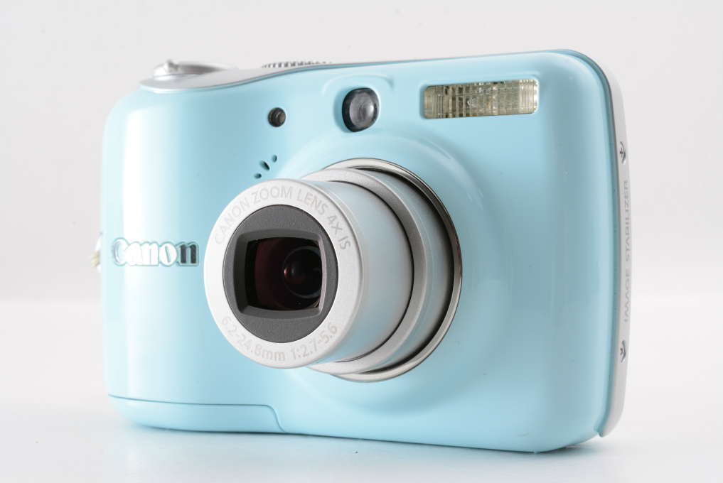 Canon pc1338　デジカメ Mint] Canon PowerShot E1 PC1338 Blue Compact Digital Camera