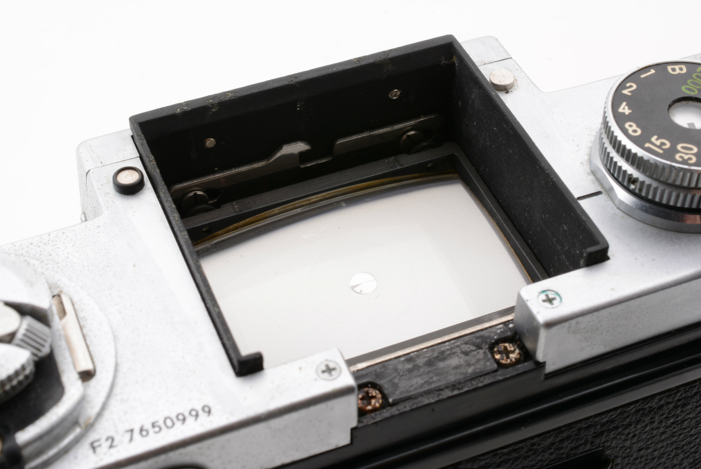 Mint] Nikon F2 Eye Level 35mm SLR Film Camera Silver Body From