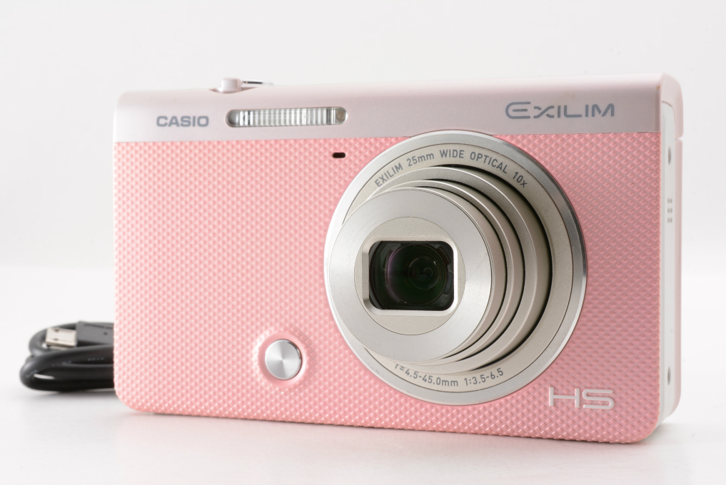 Mint++] CASIO EXILIM EX-ZR60 Pink Digital Camera +Charging cable