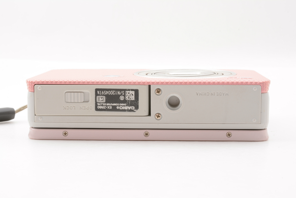 Mint++] CASIO EXILIM EX-ZR60 Pink Digital Camera +Charging