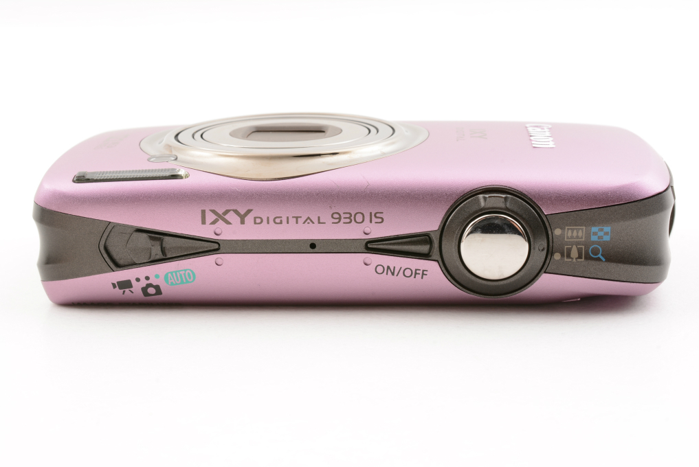 Mnt] Canon IXY Digital 930 IS Pink Digital Camera +Charger From