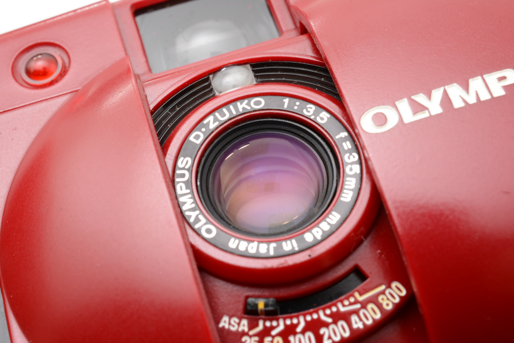 ■完動品　OLYMPUS XA2 A11 レッド Rare! Exc+5] Olympus XA2 RED Point ＆ Shoot Film Camera A11