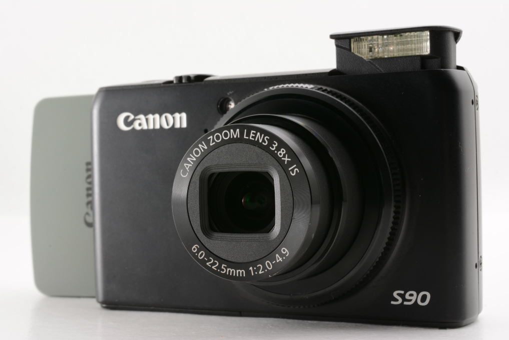 Mint] Canon PowerShot S90 Black Compact Digital Camera +