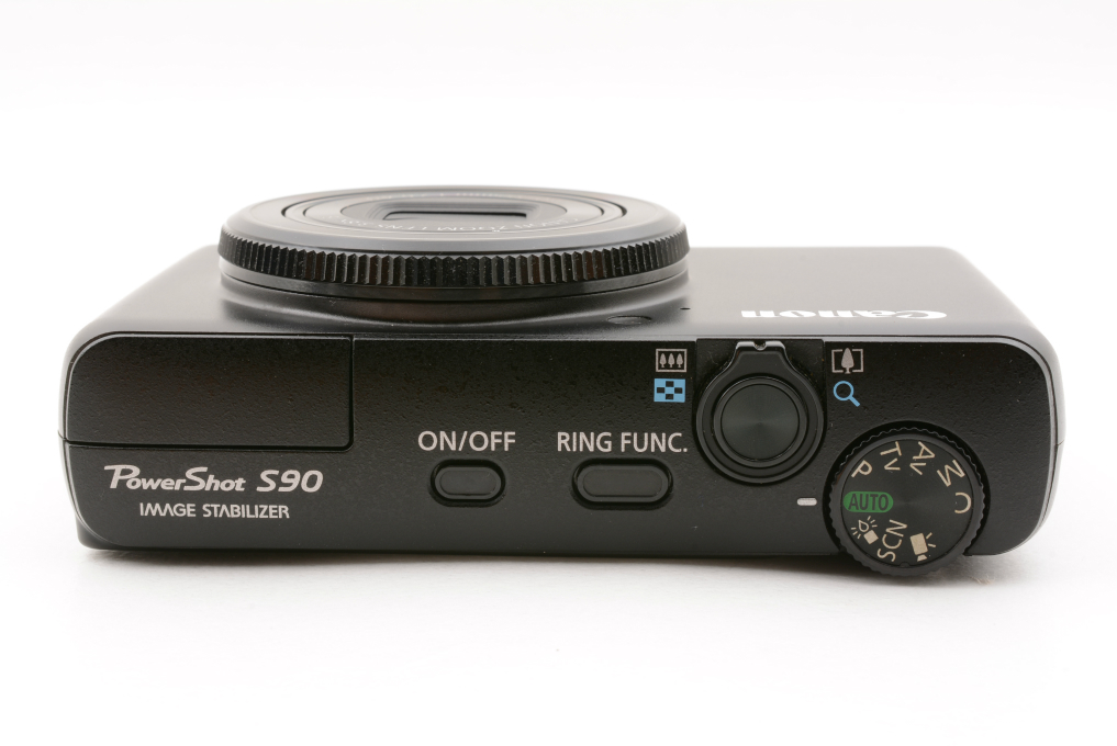 Canon PowerShot S90 美品 Mint] Canon PowerShot S90 Black Compact Digital Camera +