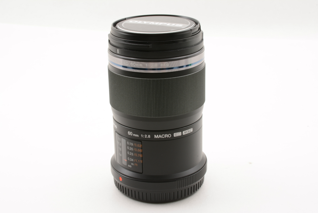 【A品】OLYMPUS M.ZUIKO DIGITAL ED 60mm Mint+] OLYMPUS M.ZUIKO DIGITAL 60mm f/2.8 Macro ED MSC AF Lens